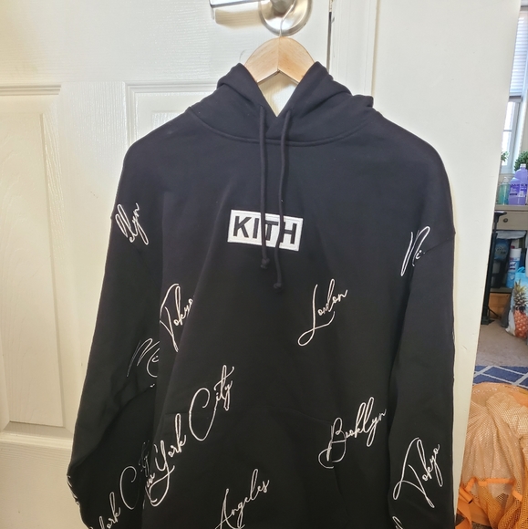 KITH City Script Hoodie - Black L Kith | Other | Mens Kith City 